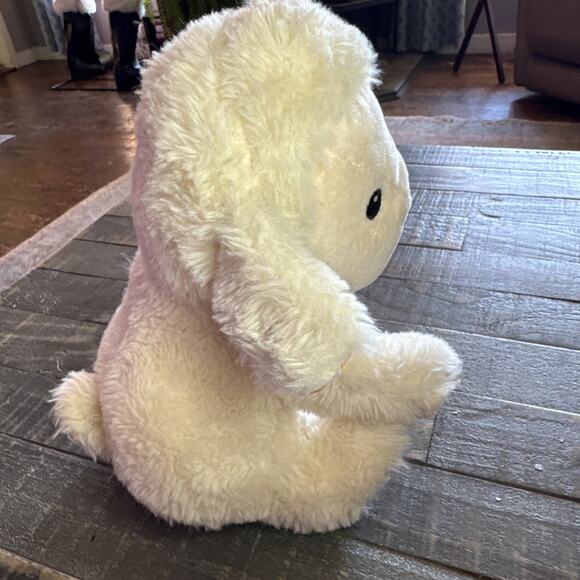 Spark Create Imagine Lamb Rattle Plush Lambie Baby Crinkle Ears Stuffed Toy - Picture 5 of 7